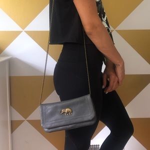 Grey crossbody